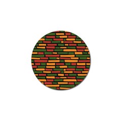 African Wall of bricks Golf Ball Marker (10 pack)