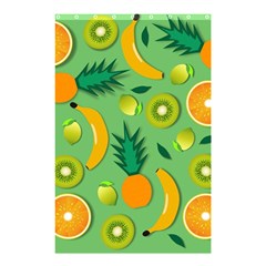 Fruit Tropical Pattern Design Art Shower Curtain 48  X 72  (small)  by danenraven