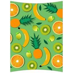 Fruit Tropical Pattern Design Art Back Support Cushion by danenraven