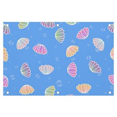 Illustration Seashell Clam Pattern Art Design Banner And Sign 6  X 4  by danenraven