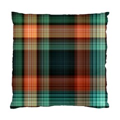 Plaid Tartan Checkered Tablecloth Standard Cushion Case (one Side) by danenraven