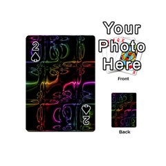 Patina Swirl Playing Cards 54 Designs (mini) by MRNStudios