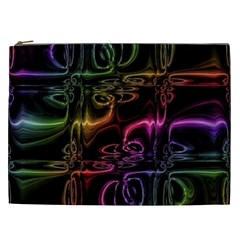 Patina Swirl Cosmetic Bag (xxl) by MRNStudios