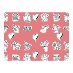 Stickers Hobbies Hearts Reading Double Sided Flano Blanket (mini)  by danenraven