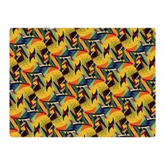 Illustration Geometric Pattern Colorful Pattern Double Sided Flano Blanket (Mini) 