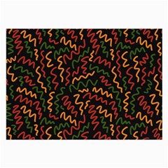 African Abstract  Large Glasses Cloth by ConteMonfrey