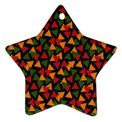African Triangles  Ornament (star) by ConteMonfrey