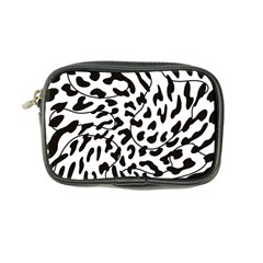 Leopard Print Black And White Coin Purse by ConteMonfrey