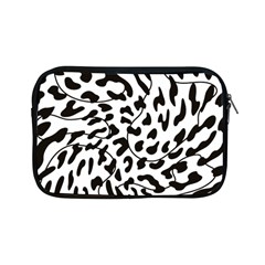 Leopard Print Black And White Apple Ipad Mini Zipper Cases by ConteMonfrey