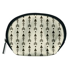 Black And Grey Arrows Accessory Pouch (medium) by ConteMonfrey