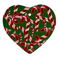 Christmas Wrapping Paper Abstract Ornament (heart) by danenraven