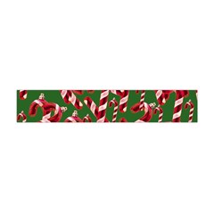 Christmas Wrapping Paper Abstract Flano Scarf (Mini)