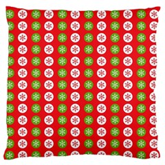 Illustration Festive Pattern Christmas Holiday Standard Flano Cushion Case (two Sides) by danenraven