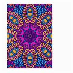 Mandala Fishes Large Garden Flag (two Sides) by ConteMonfrey