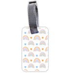 Rainbow Pattern Luggage Tag (two sides) Front