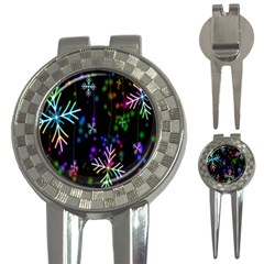 Snowflakes Lights 3-in-1 Golf Divots