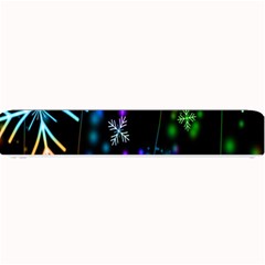 Snowflakes Lights Small Bar Mats by artworkshop