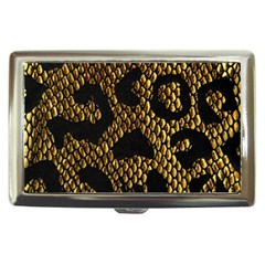 Metallic Snake Skin Pattern Cigarette Money Case