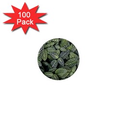 Leaves Foliage Botany Plant 1  Mini Magnets (100 Pack)  by Ravend