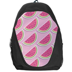 Pink Melon Wayermelon Pattern Food Fruit Melon Backpack Bag