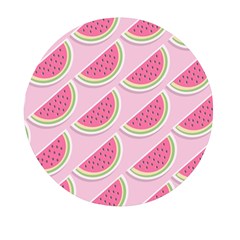 Pink Melon Wayermelon Pattern Food Fruit Melon Mini Round Pill Box