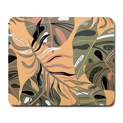 Leaves Monstera Picture Print Pattern Large Mousepads