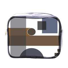 Background Wallpaper Abstract Mini Toiletries Bag (one Side)