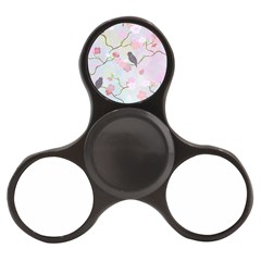 Bird Blossom Seamless Pattern Finger Spinner