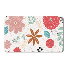 Nature Flora Background Wallpaper Magnet (rectangular)