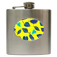 Sheets Pattern Picture Detail Hip Flask (6 Oz) by Ravend