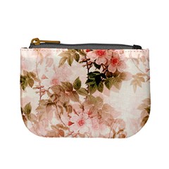 Flower Plant Vintage Retro Mini Coin Purse