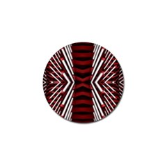 Abstract Pattern Golf Ball Marker (10 Pack)