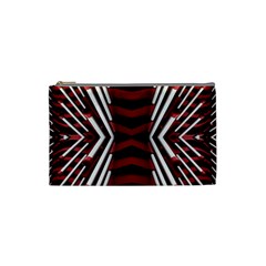 Abstract Pattern Cosmetic Bag (small) by Ravend