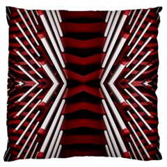 Abstract Pattern Large Cushion Case (one Side) by Ravend