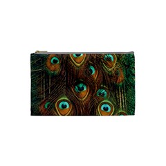 Peacock Feathers Cosmetic Bag (small)