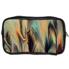 Abstract Painting In Colored Paints Toiletries Bag (one Side)