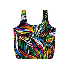 Tropical Monstera Pattern Leaf Full Print Recycle Bag (s)