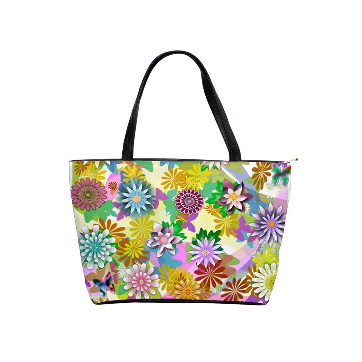 Illustration-pattern-abstract Classic Shoulder Handbag