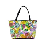 Illustration-pattern-abstract Classic Shoulder Handbag Back