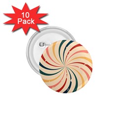 Swirl Star Pattern Texture Old 1 75  Buttons (10 Pack) by Ravend