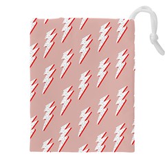 Thunder Flash Abstract Texture Art Drawstring Pouch (5xl)