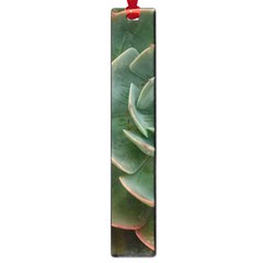 Green Orchid Plant Pattern Large Book Marks