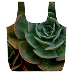 Green Orchid Plant Pattern Full Print Recycle Bag (xxxl)