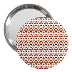 Geometric Tribal Pattern Design 3  Handbag Mirrors