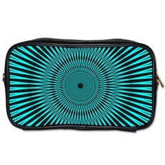 Illusion Geometric Background Toiletries Bag (one Side)