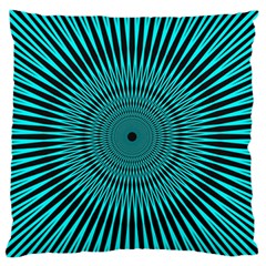 Illusion Geometric Background Standard Flano Cushion Case (one Side) by Ravend