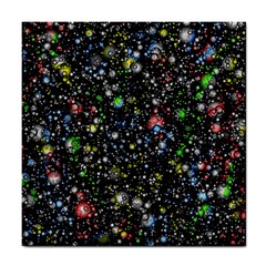 Universe Star Planet Galaxy Tile Coaster