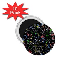 Universe Star Planet Galaxy 1 75  Magnets (10 Pack) 