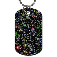 Universe Star Planet Galaxy Dog Tag (two Sides) by Ravend