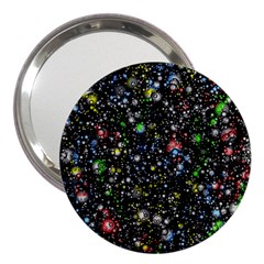 Universe Star Planet Galaxy 3  Handbag Mirrors by Ravend